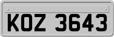 KOZ3643