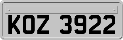 KOZ3922