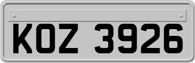 KOZ3926