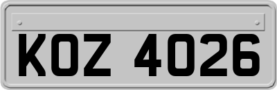 KOZ4026