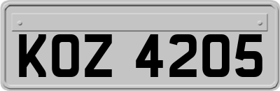 KOZ4205