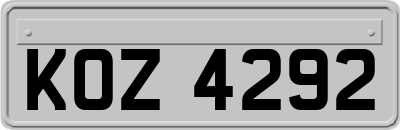 KOZ4292
