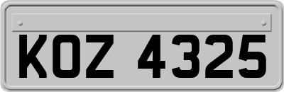 KOZ4325