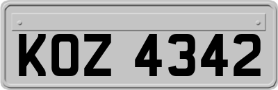 KOZ4342