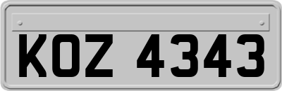 KOZ4343