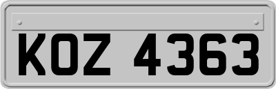 KOZ4363