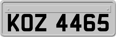 KOZ4465