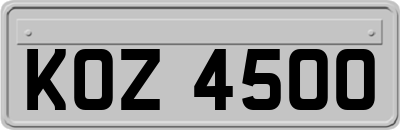 KOZ4500