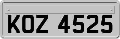 KOZ4525