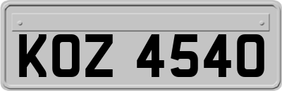 KOZ4540