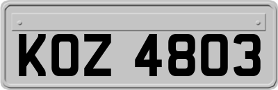 KOZ4803