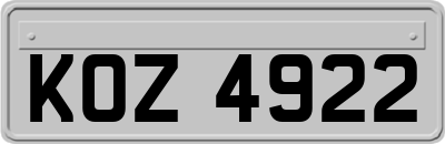KOZ4922