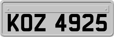KOZ4925
