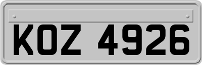 KOZ4926
