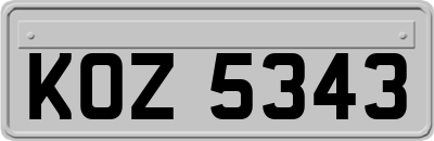 KOZ5343