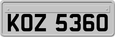 KOZ5360