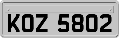 KOZ5802