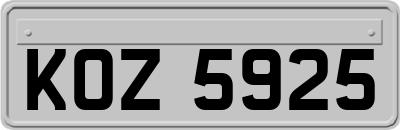 KOZ5925