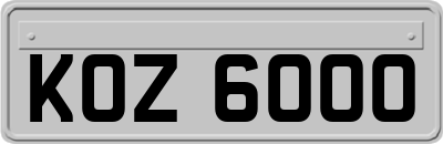 KOZ6000