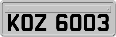 KOZ6003