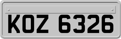 KOZ6326