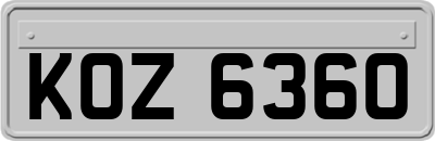 KOZ6360