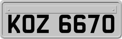 KOZ6670