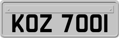 KOZ7001