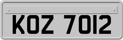 KOZ7012