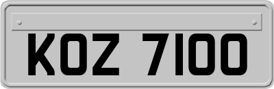 KOZ7100