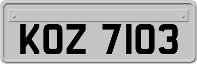 KOZ7103
