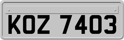KOZ7403