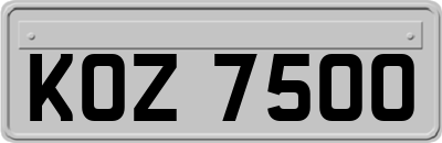 KOZ7500