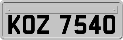 KOZ7540