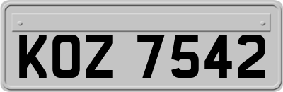 KOZ7542