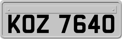 KOZ7640
