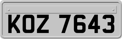 KOZ7643