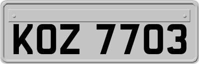 KOZ7703