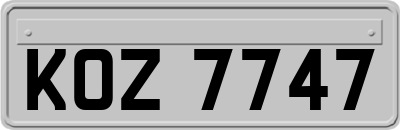 KOZ7747