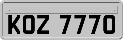KOZ7770