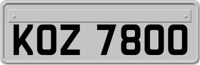 KOZ7800