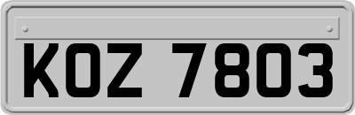 KOZ7803
