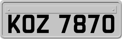 KOZ7870