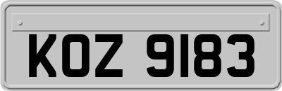 KOZ9183