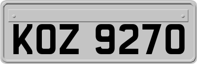 KOZ9270