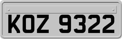 KOZ9322