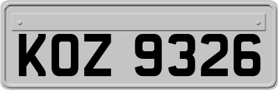 KOZ9326