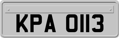 KPA0113