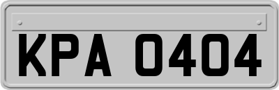 KPA0404