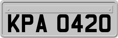KPA0420